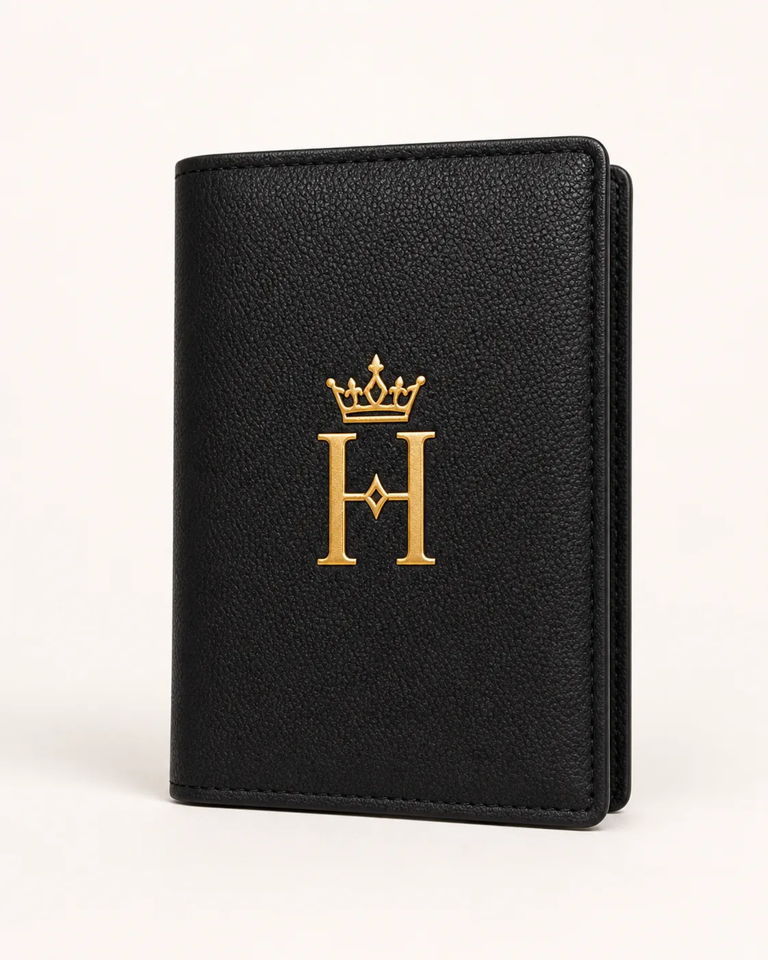 Black Passport Wallet
