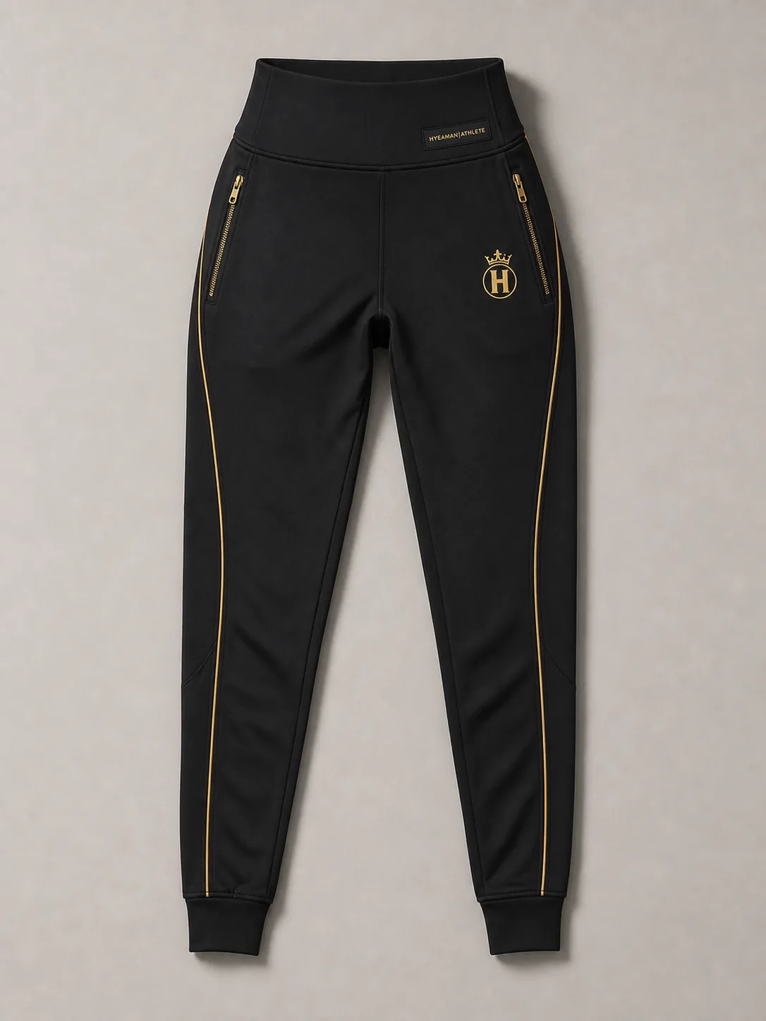 HYEAMAN|ATHLETE High-Waist Joggers