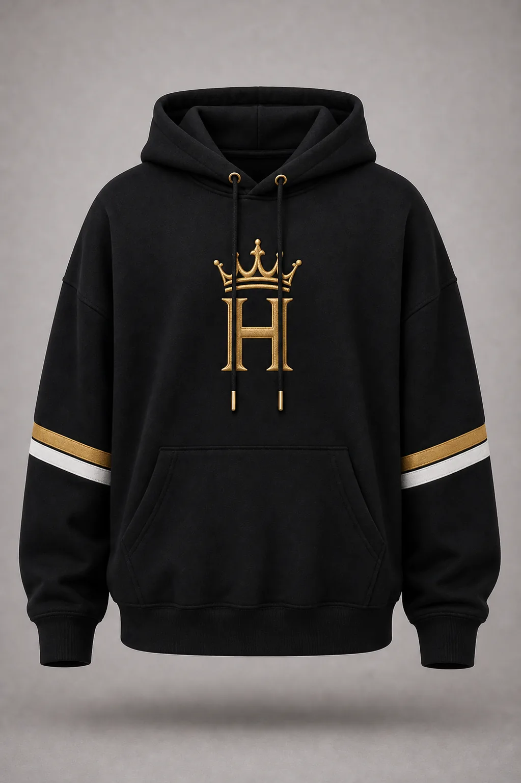 Street Oversized Crown Hoodie