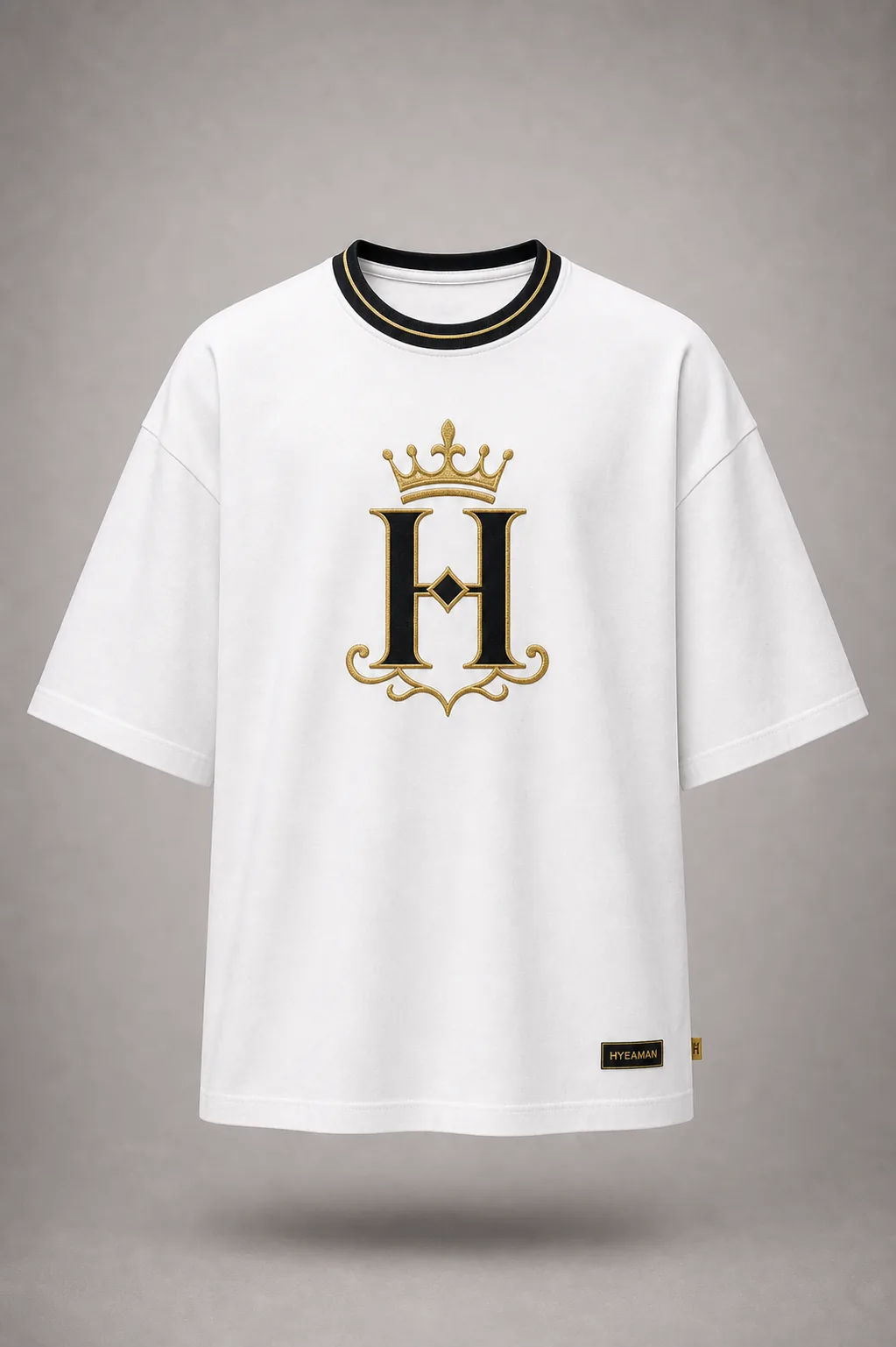 Street White Oversized Tee
