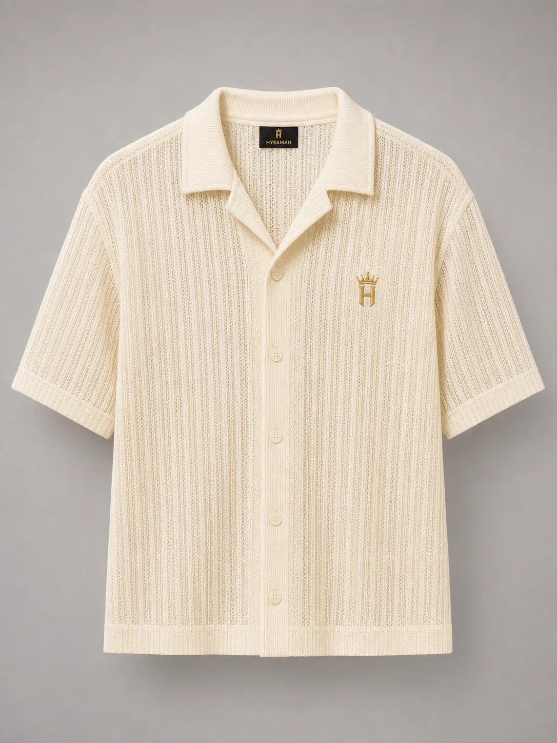 Cream Resort Knit Cardigan
