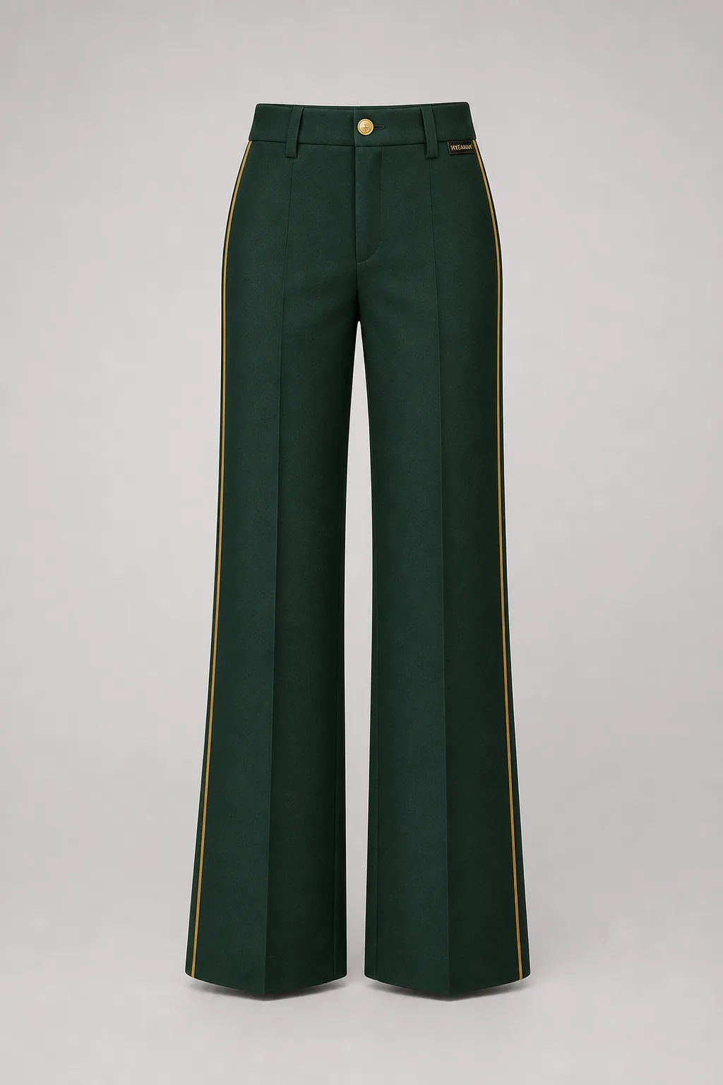 Ladies forest green signature suit pants