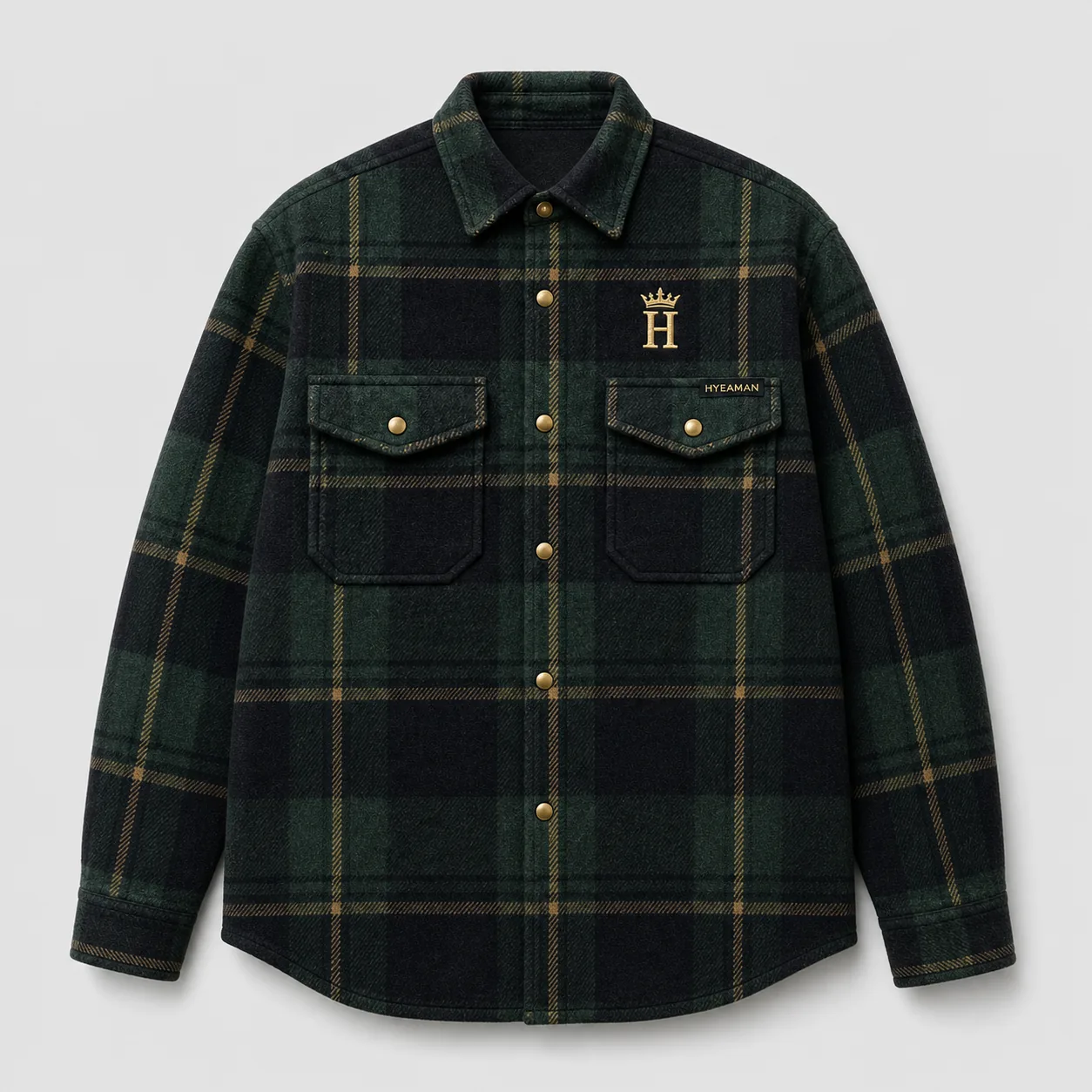 Forest Plaid Shacket