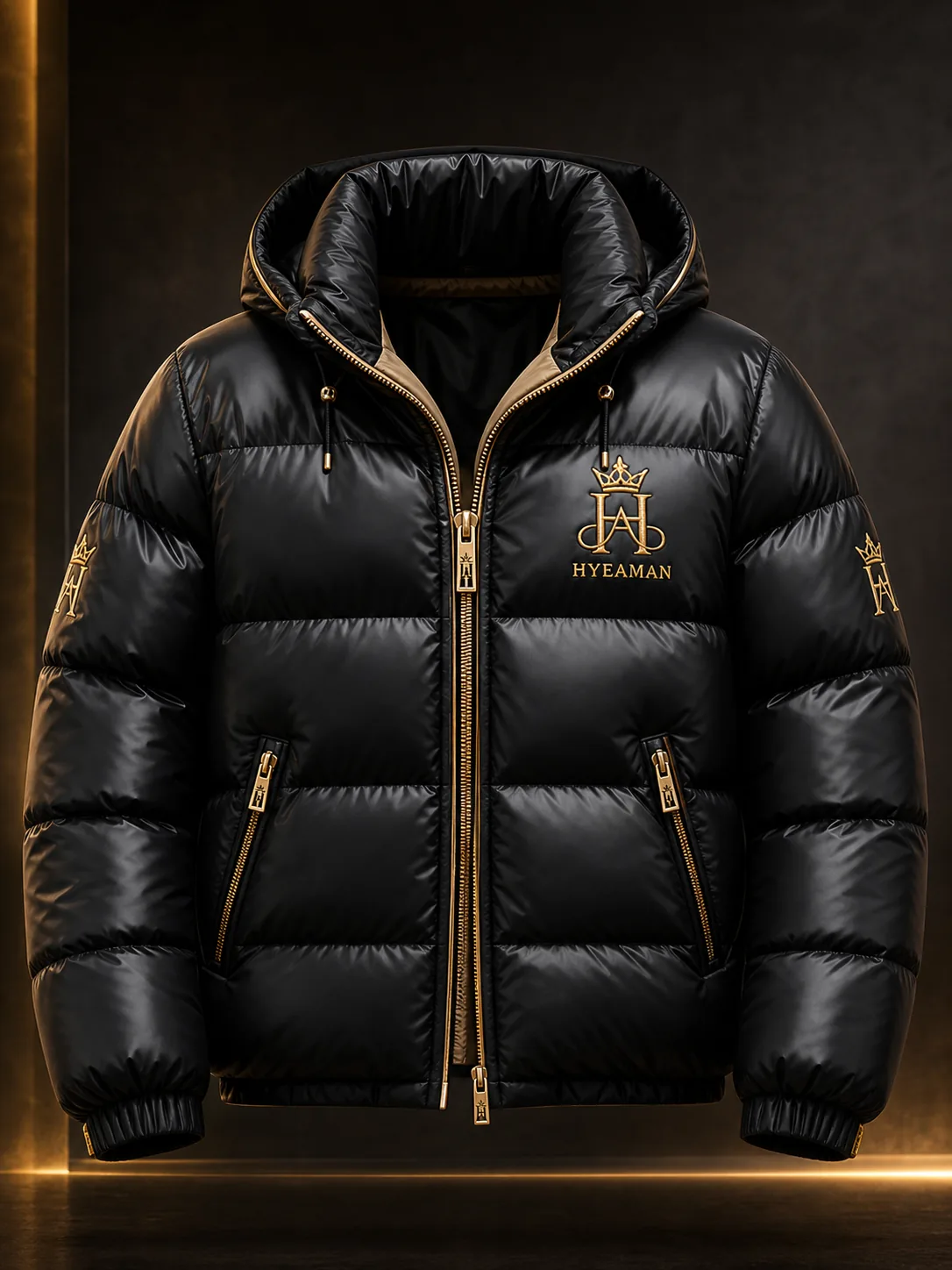 Black Label Puffer Jacket