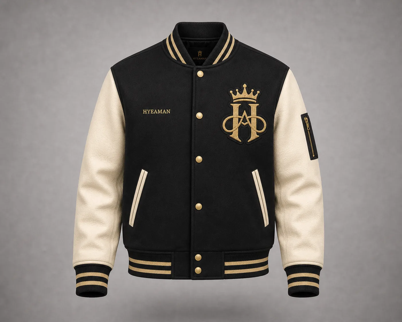 Signature Monogram Varsity Jacket