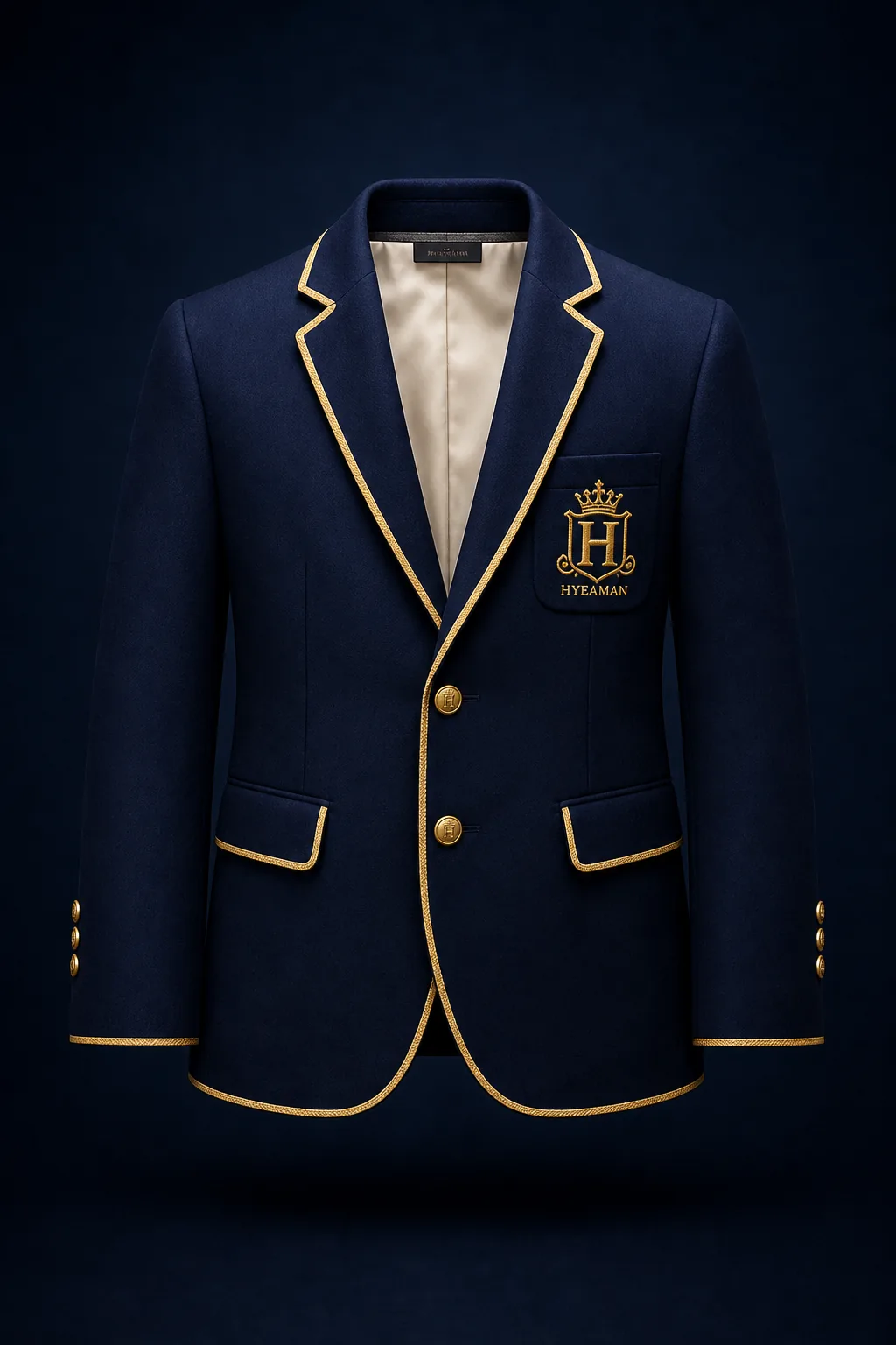 Signature Navy Suit Jacket