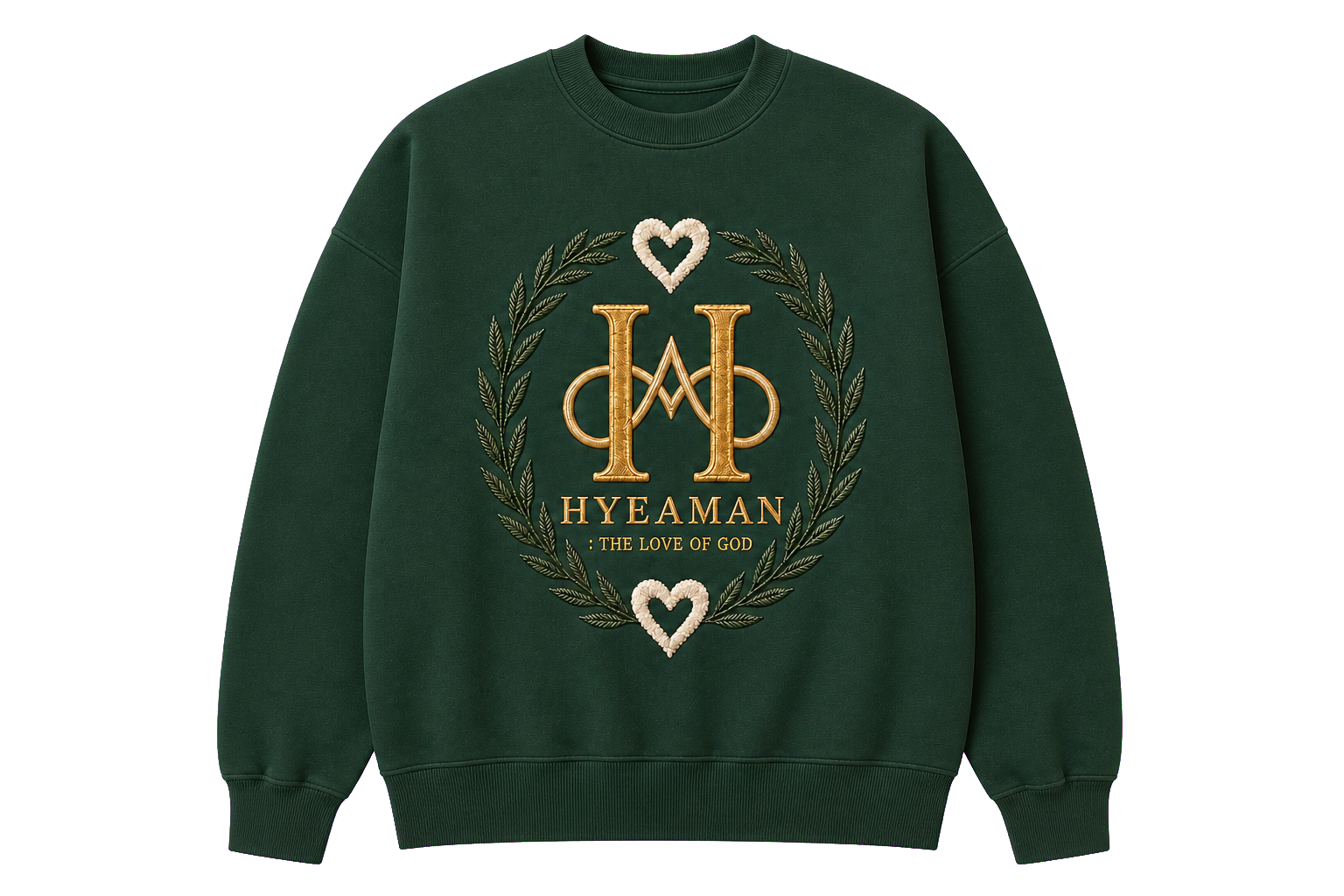Love Of GOD Forest Chenille