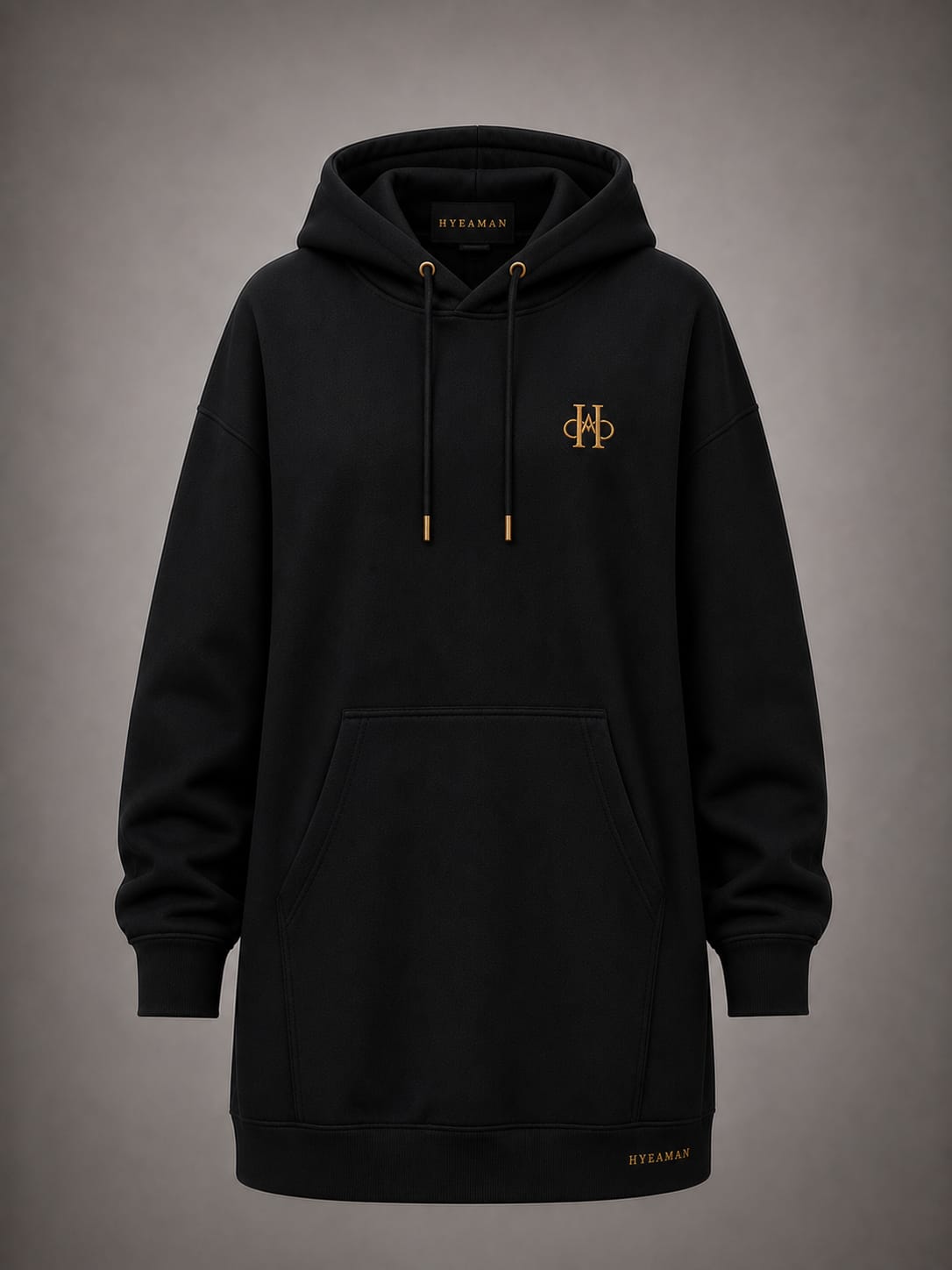 Black Pullover Hoodie
