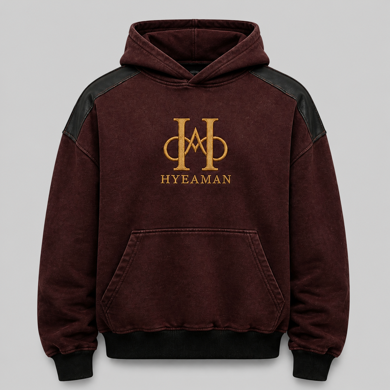 Hoodie 04 Oxblood Heritage