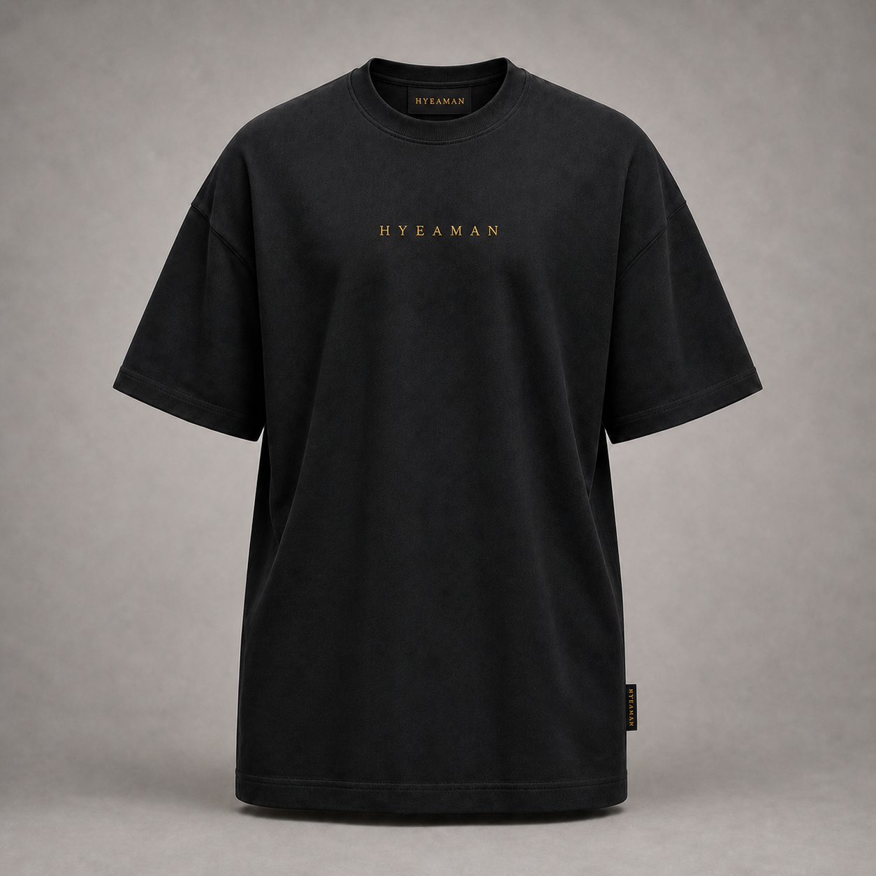 Classic Oversized Tee Wordmark Label Concept Single