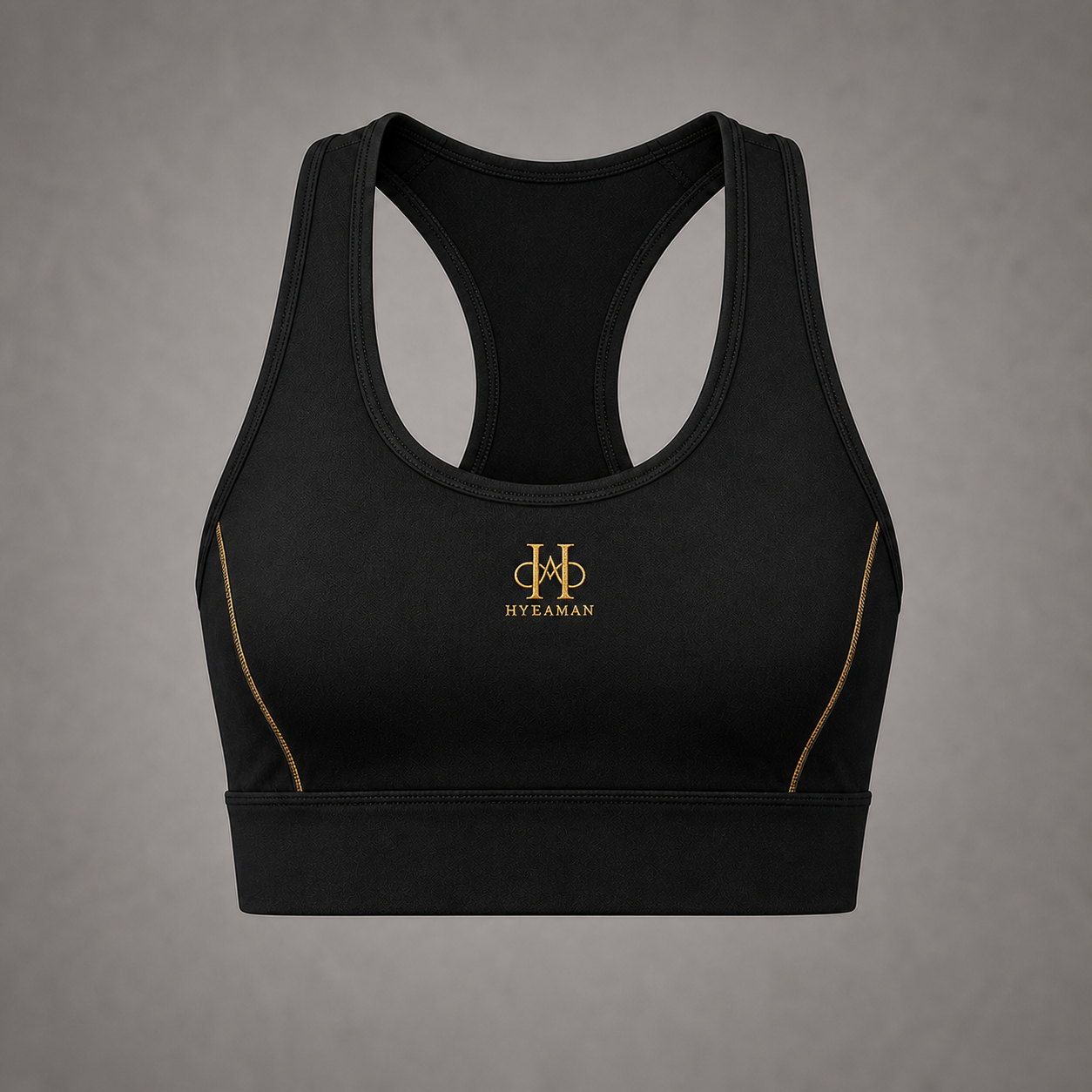 Racerback View Sports Bra Monogram Concept