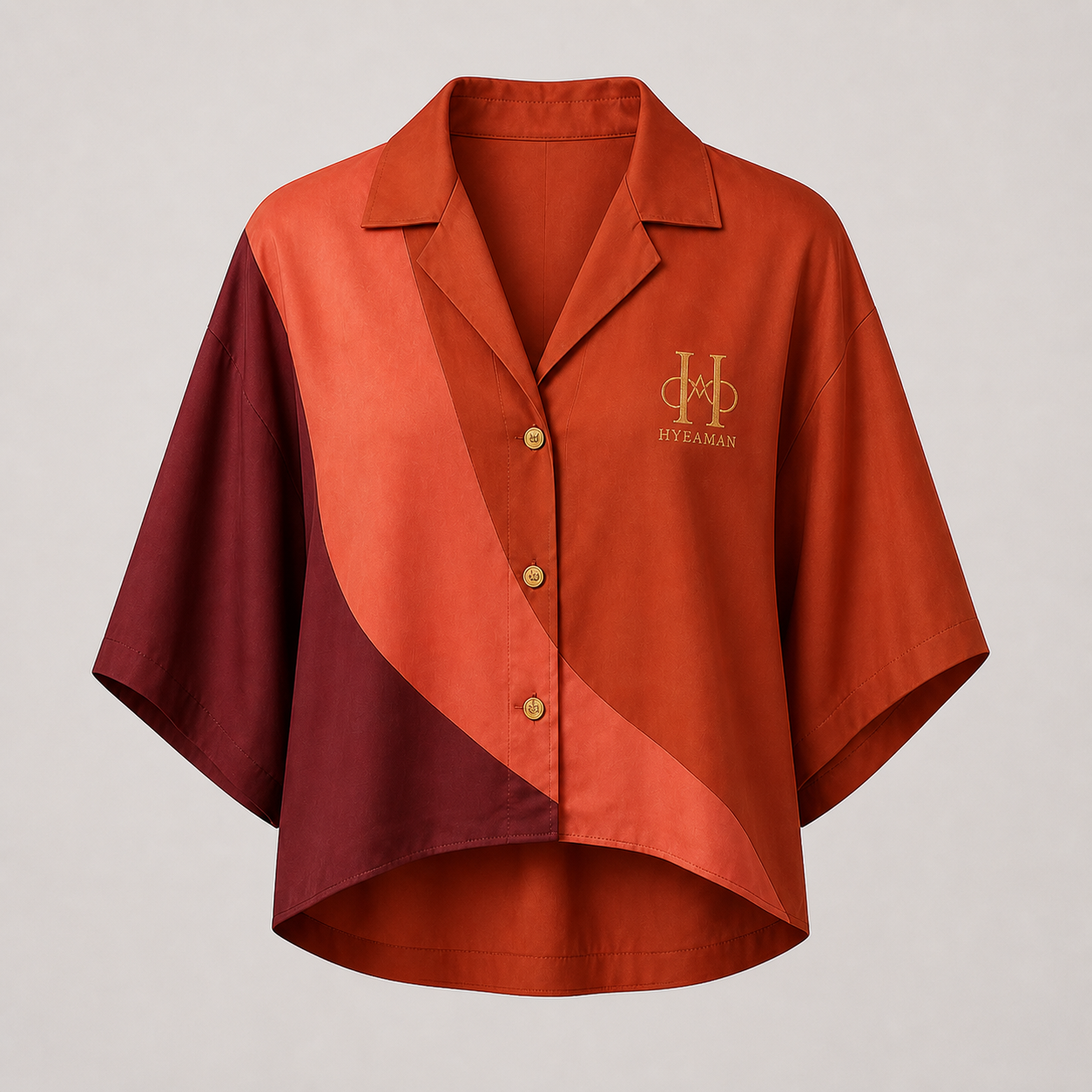 Resort Shirt 04 Terracotta Sunset
