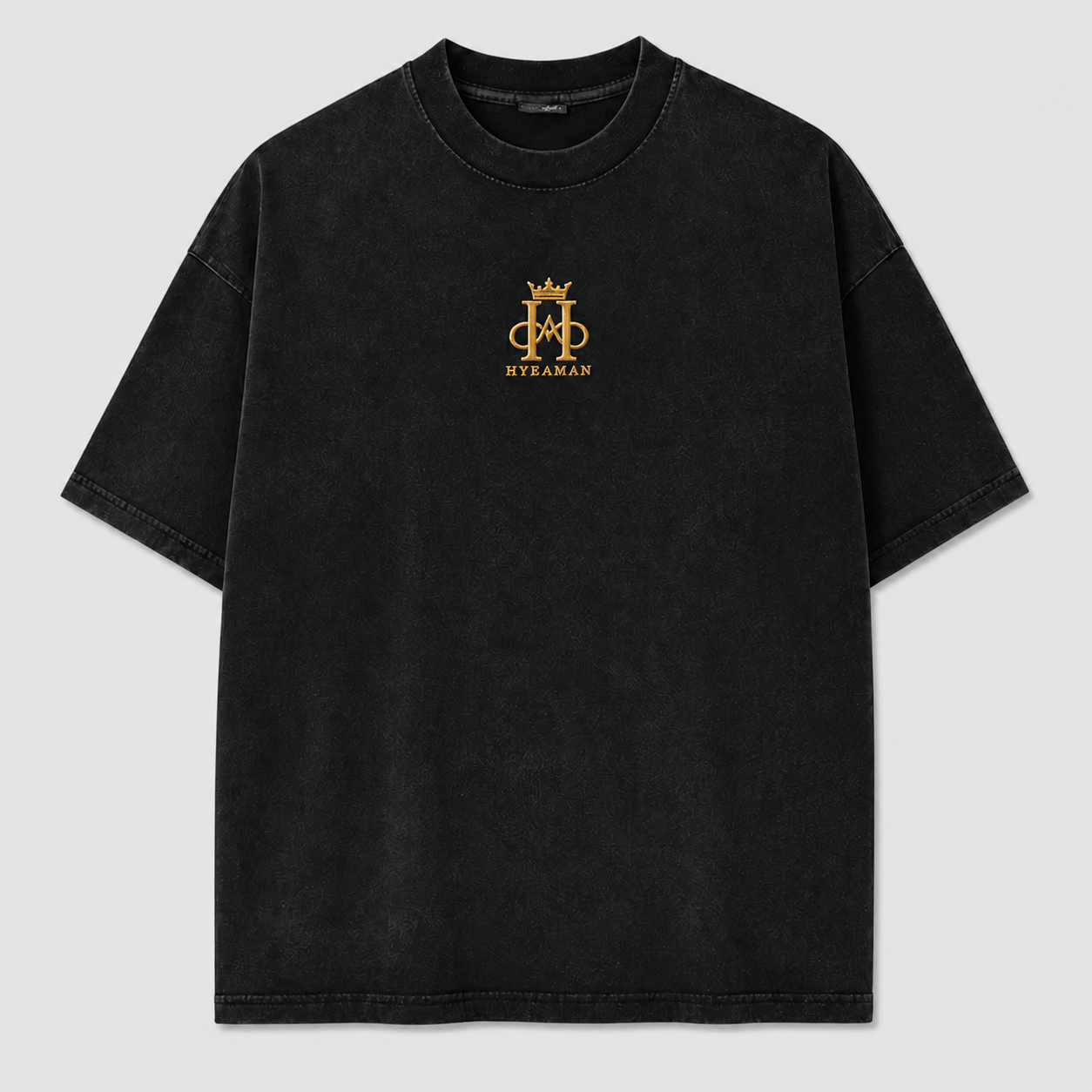 Shirt 01 Black Crown Tee