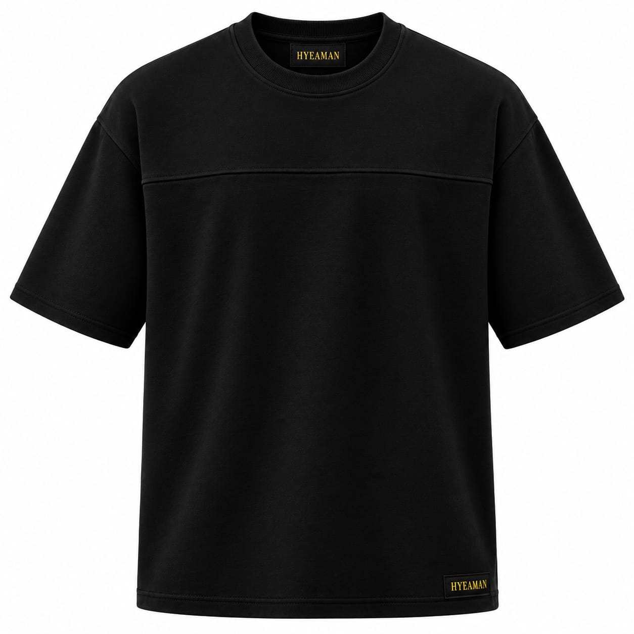 Washed Black Oversized Tee