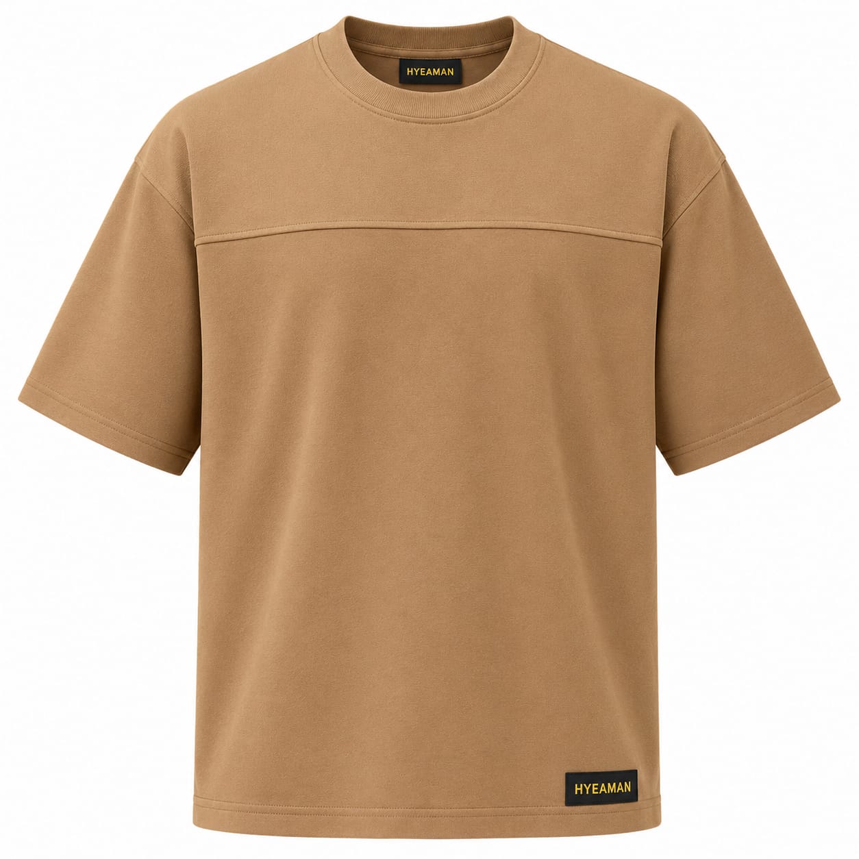 Washed Tan Oversized Tee