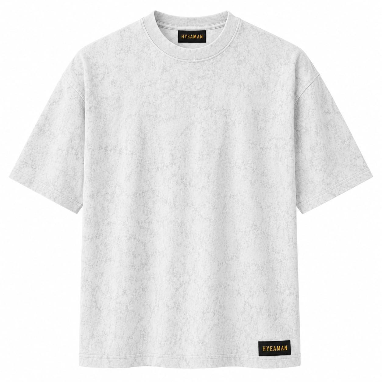 Washed White Oversized Tee