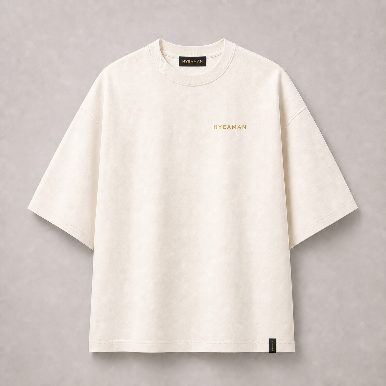 Ivory Oversized Heavy Tee