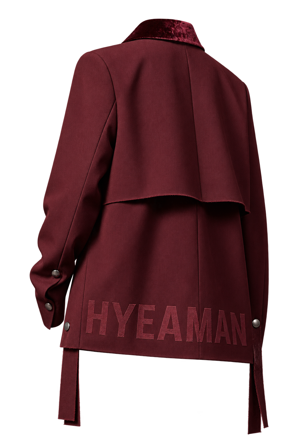 Burgundy Tailored Suit