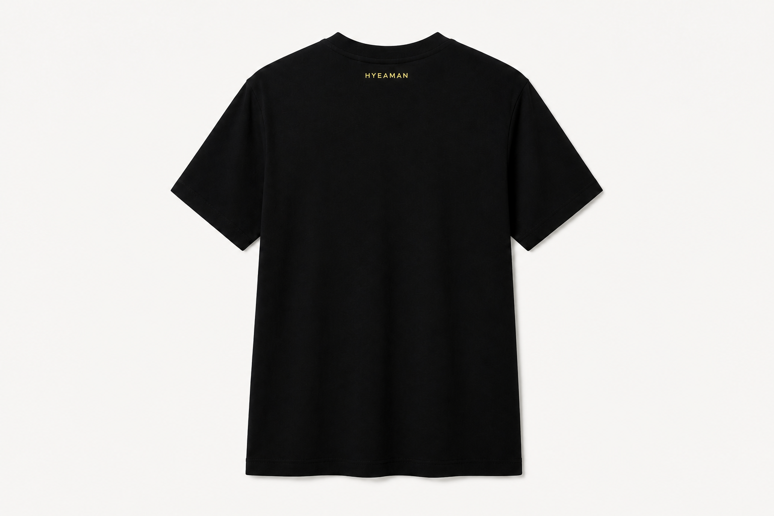 Black HYEAMAN Tee Back