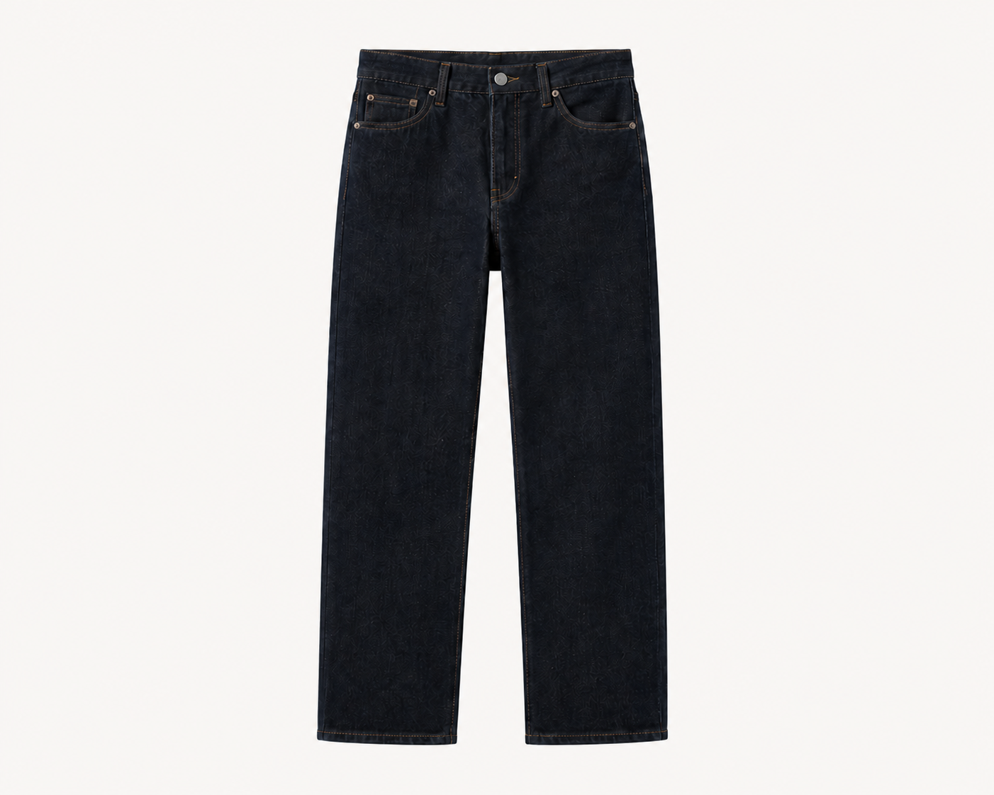 Dark Indigo Straight Jeans