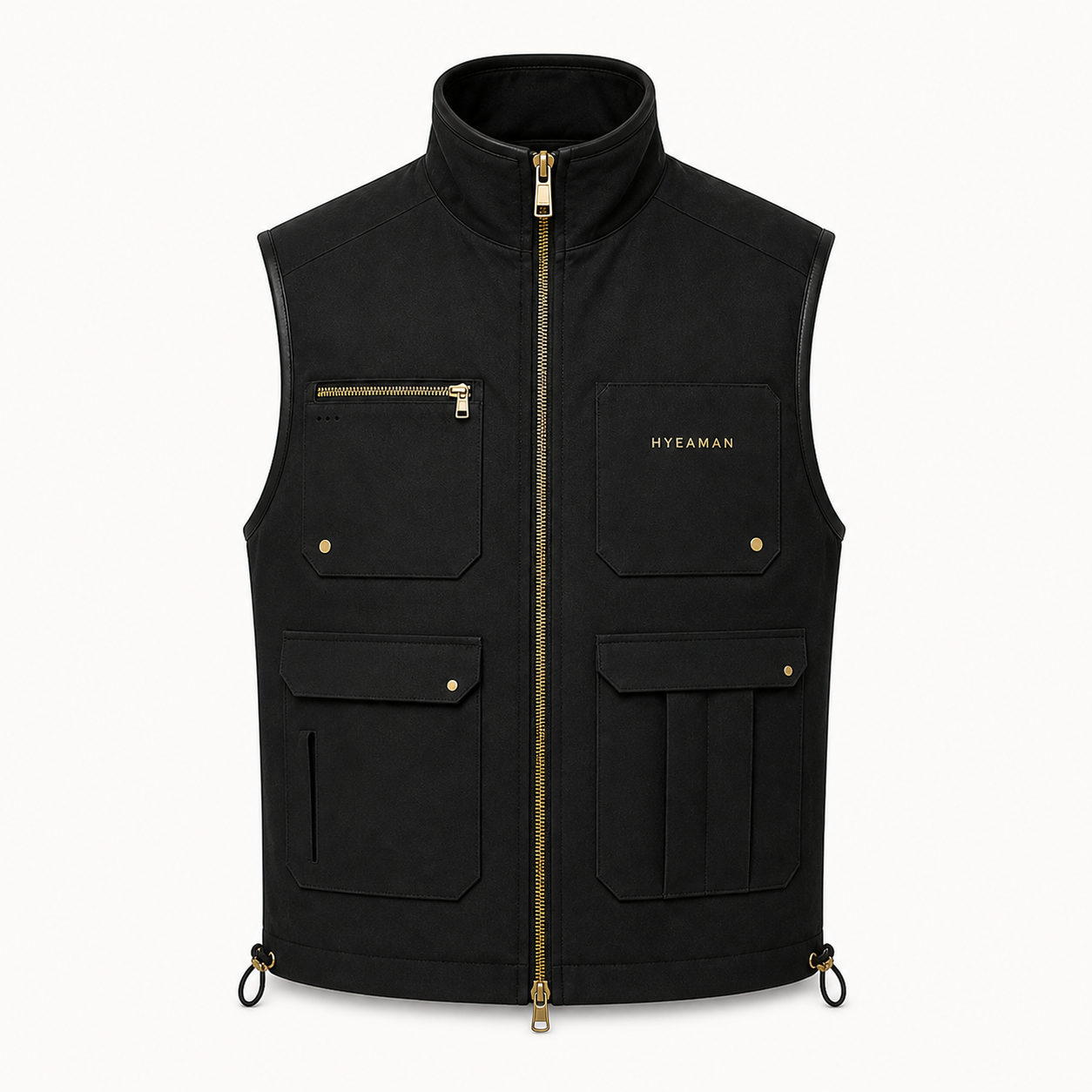 Black Utility Vest