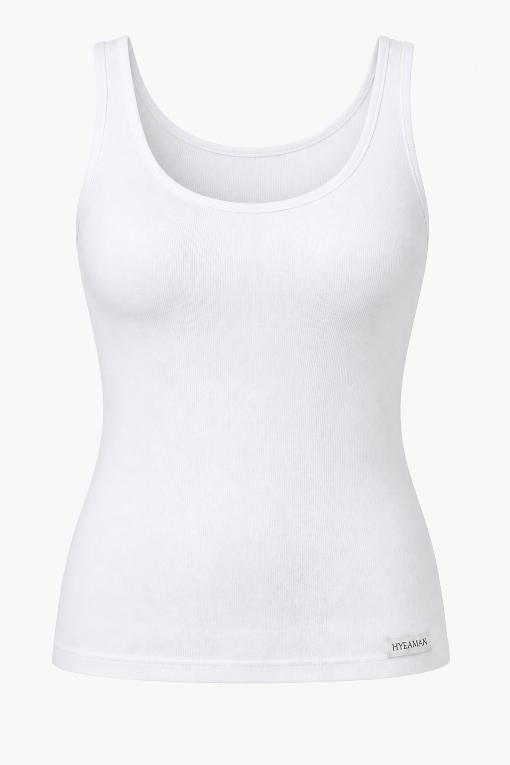 White Scoop Tank