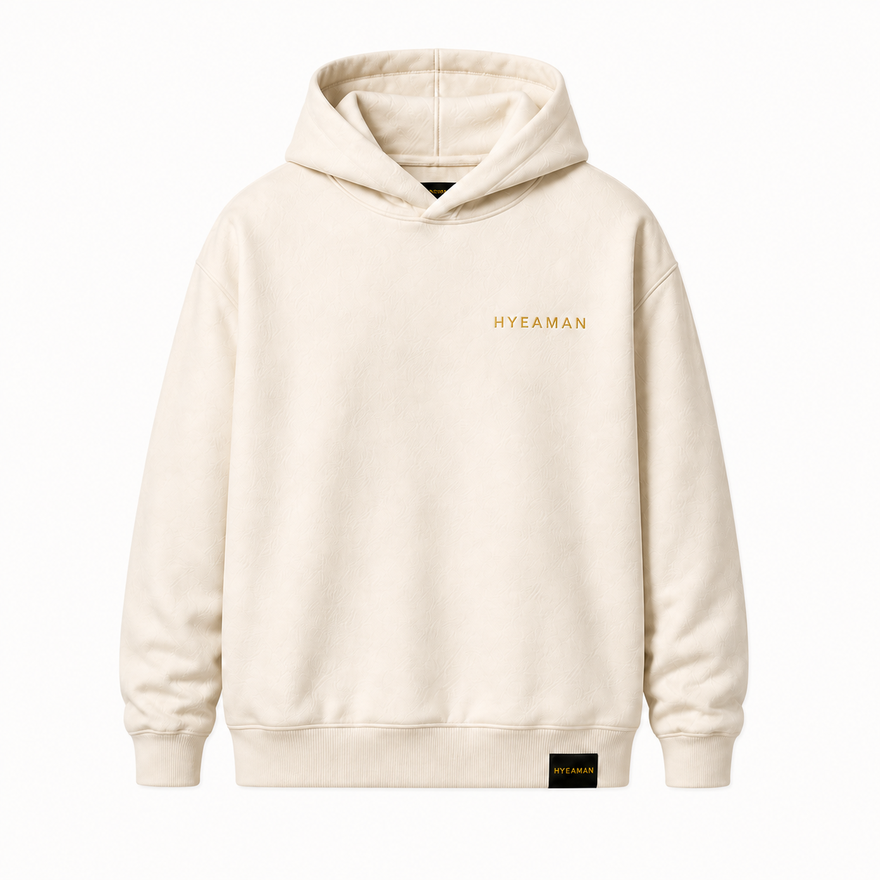 Ivory Pullover Hoodie Front