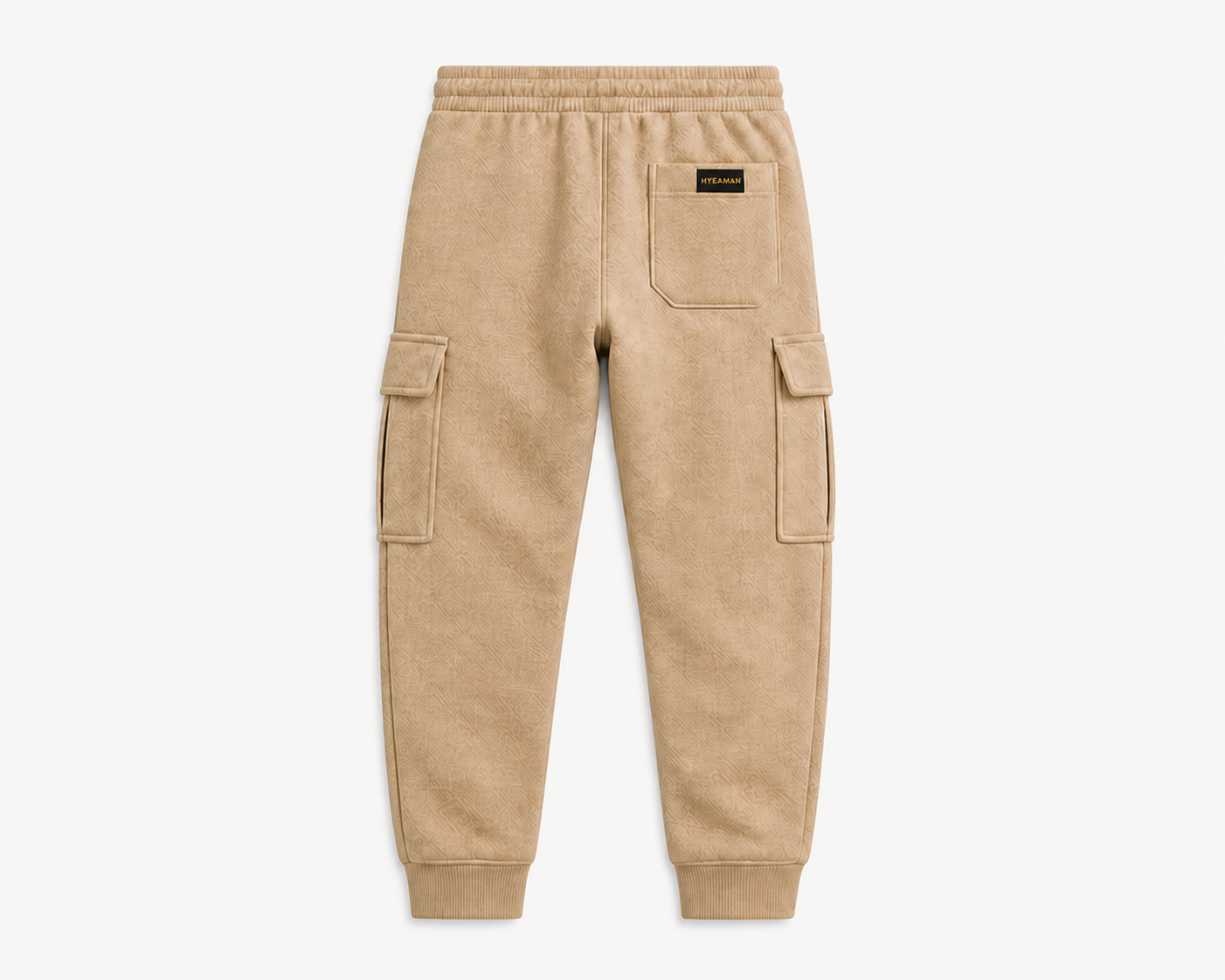 Sand Cargo Joggers Back