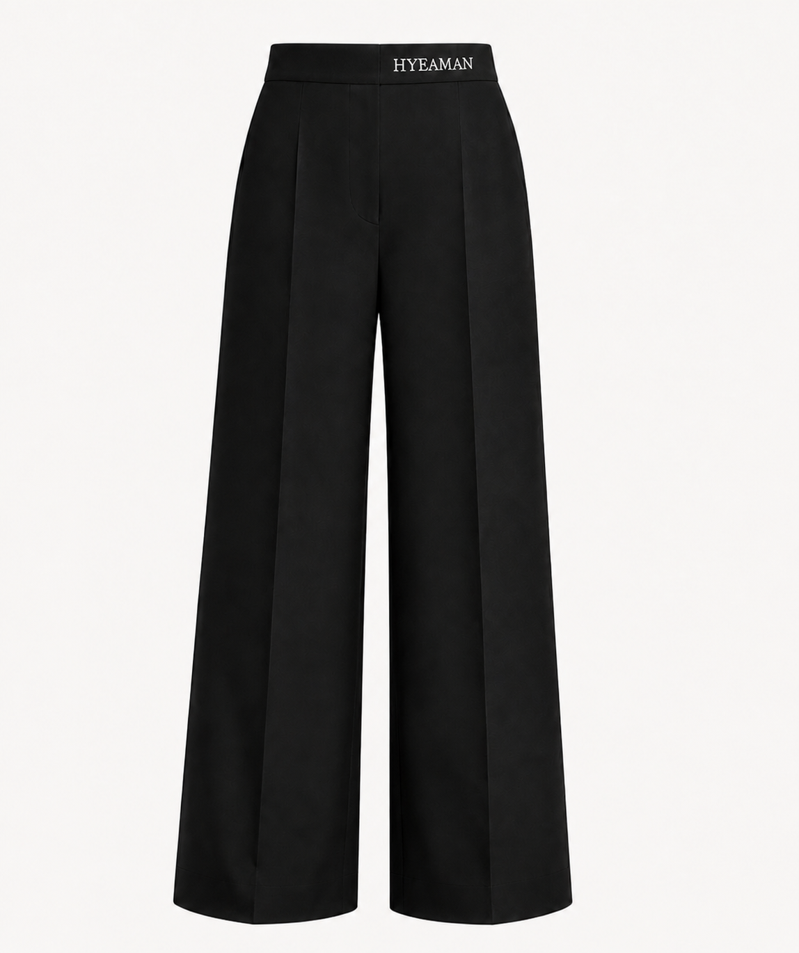Black Wide-Leg Trousers