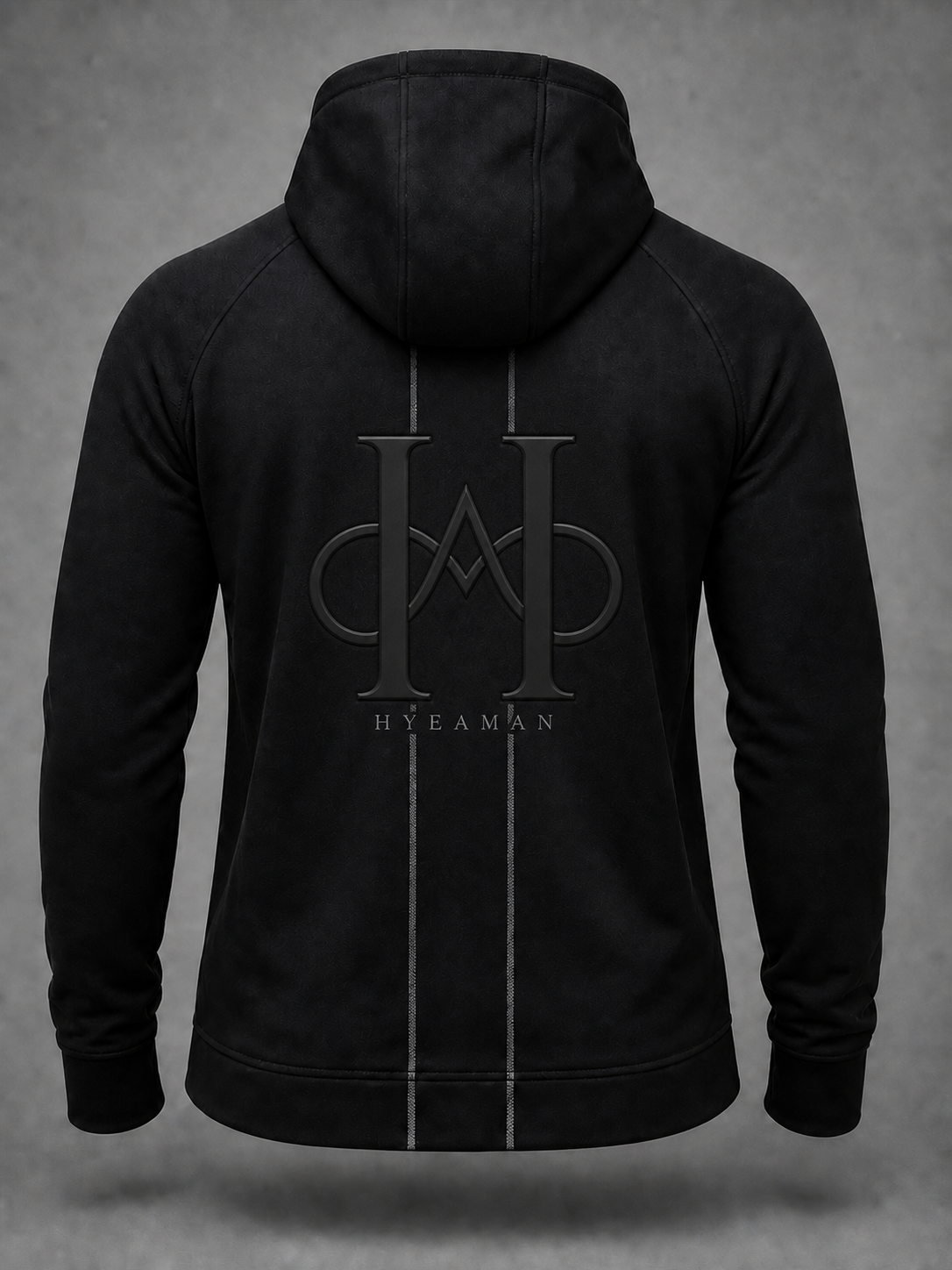 Athlete Zip Hoodie Back
