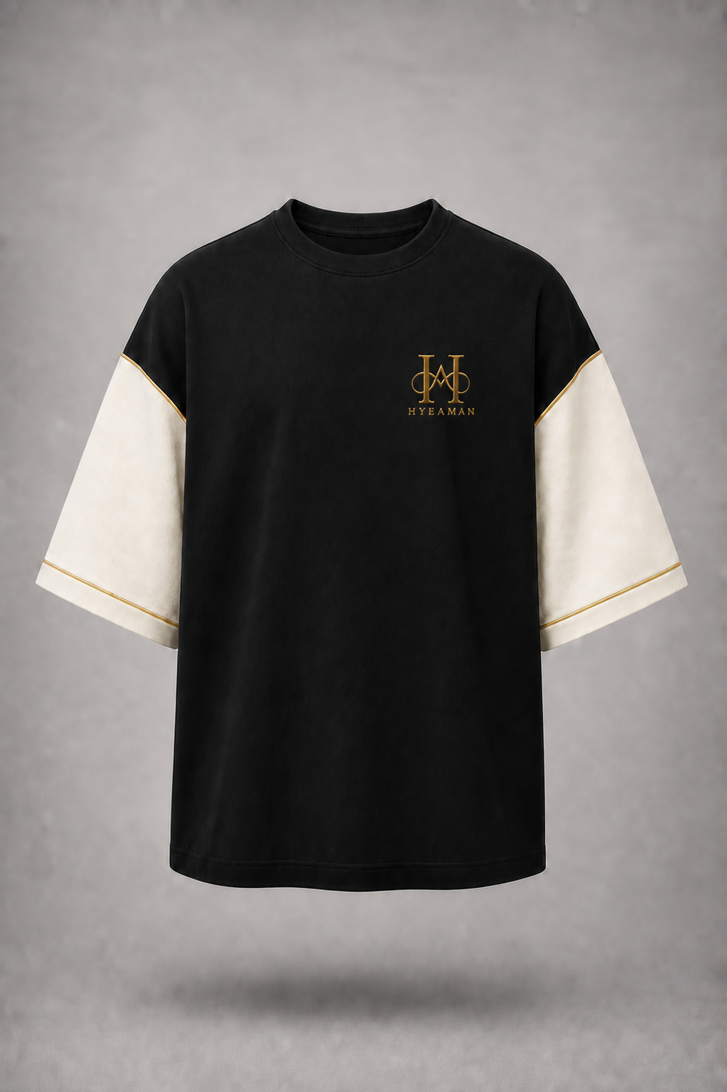 Unisex Oversized Panel Shirt Front