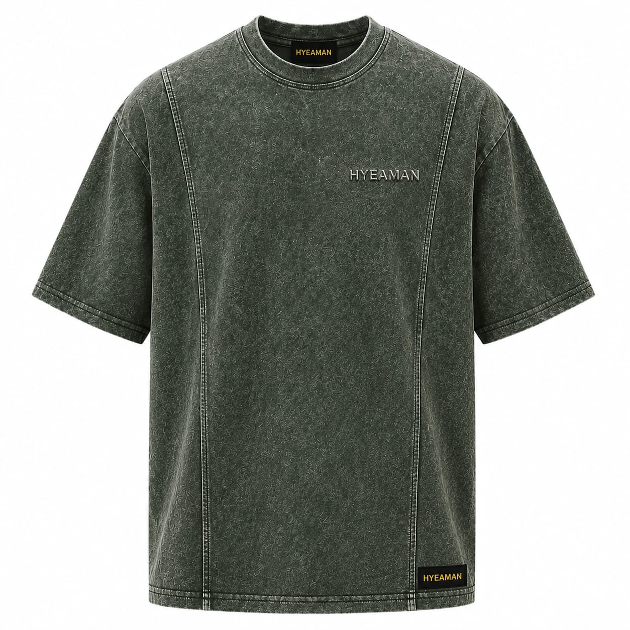 Washed Oversized Tee Forest